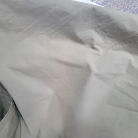 Xirena Maggie Halter Dress Green Olive Maxi Poplin Cotton Sundress Pockets XS - Picture 16 of 16